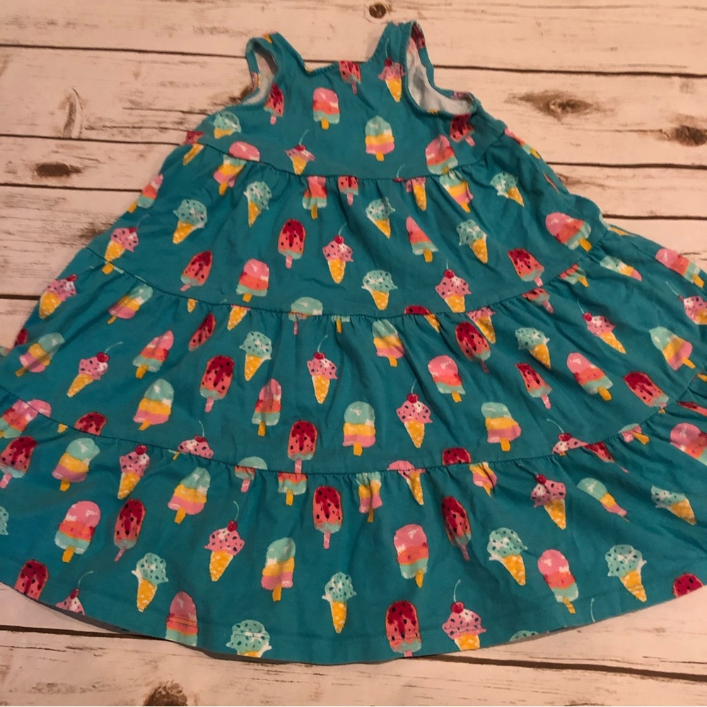 Spotted zebra ice cream dress